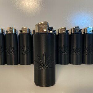 50 Piece Case of Lighters with Black Sleeves